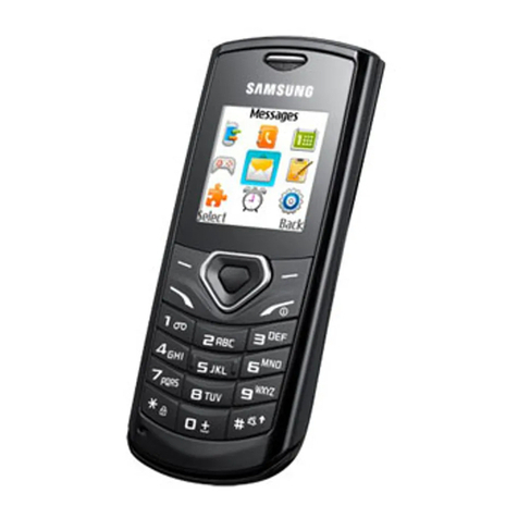 Samsung GT-E1170/I User manual