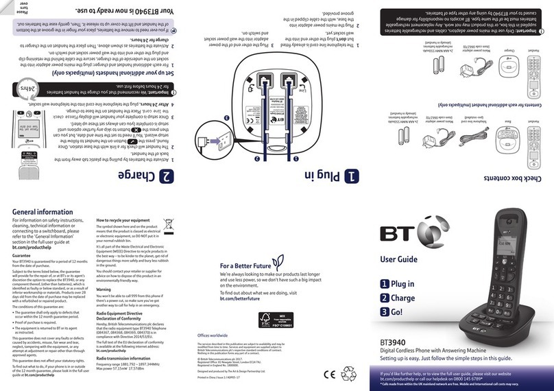 BT BT3940 user guide