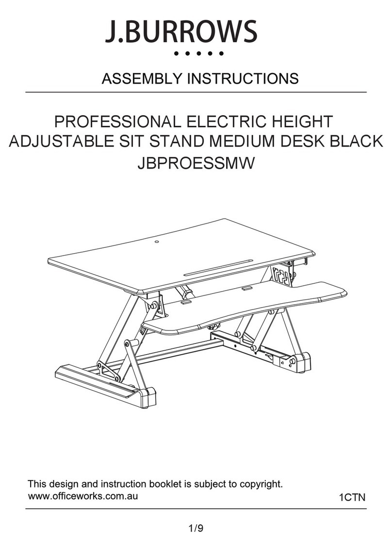 J.Burrows JBPROESSMW Assembly instructions