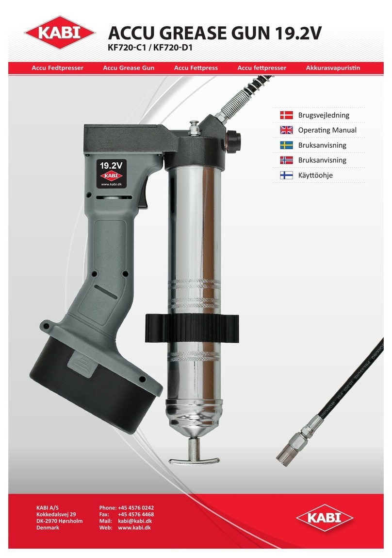 KABI KF720-C1 operating manual
