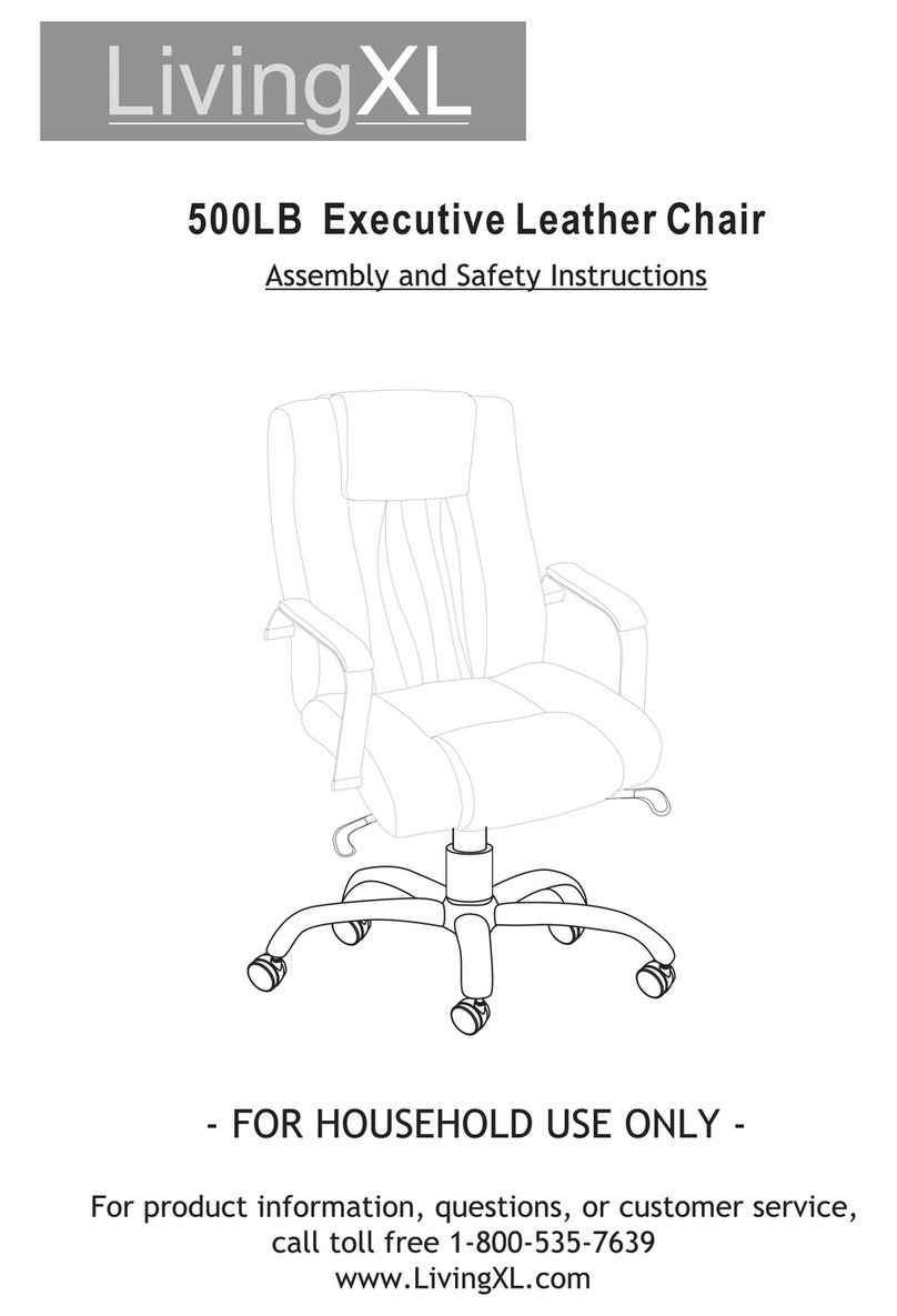 LivingXL 500LB Assembly and safety instructions