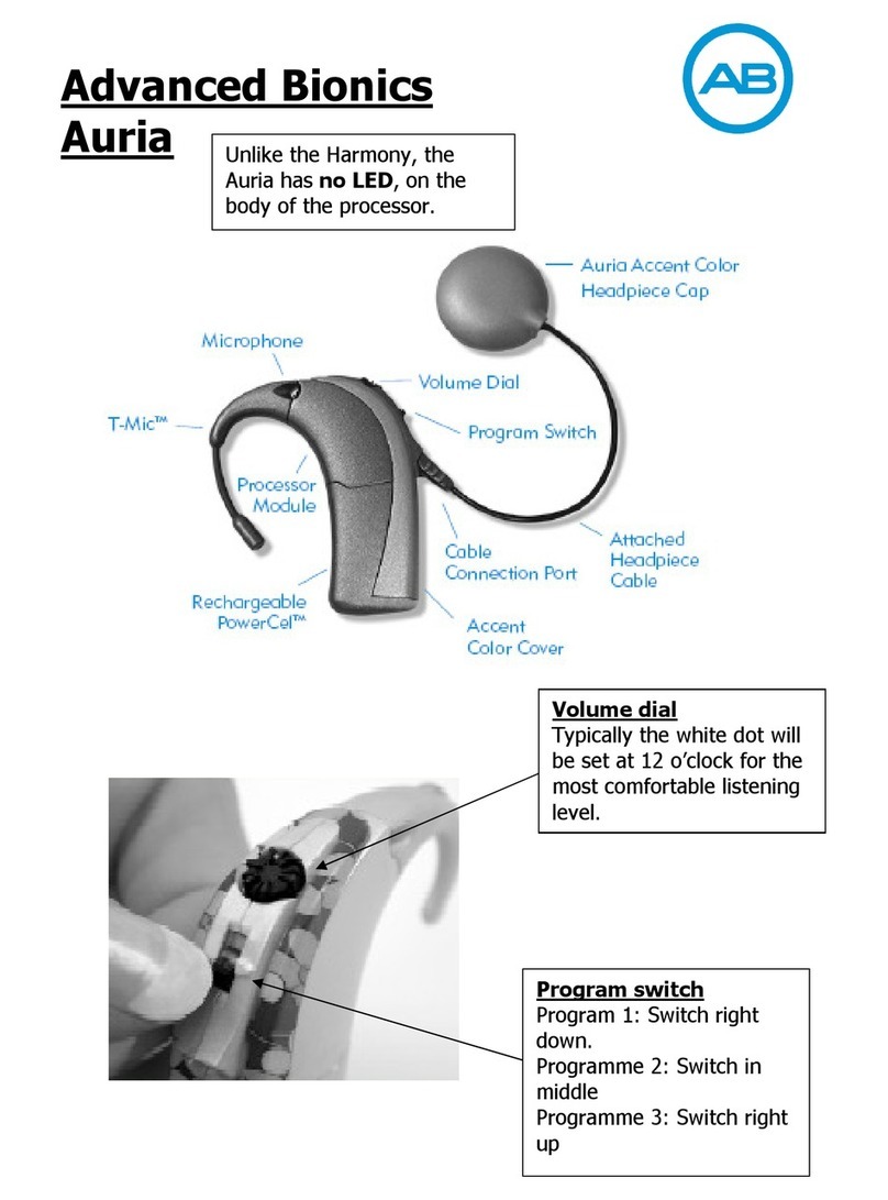 Advanced Bionics Auria quick start guide