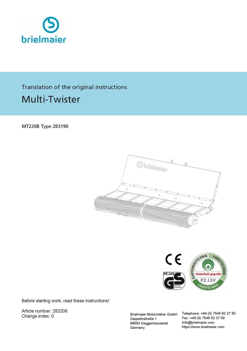 brielmaier Multi-Twister MT220B Translation of the original instructions