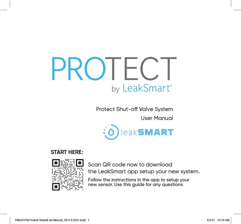 LeakSmart Protect Shut-off Valve System User manual