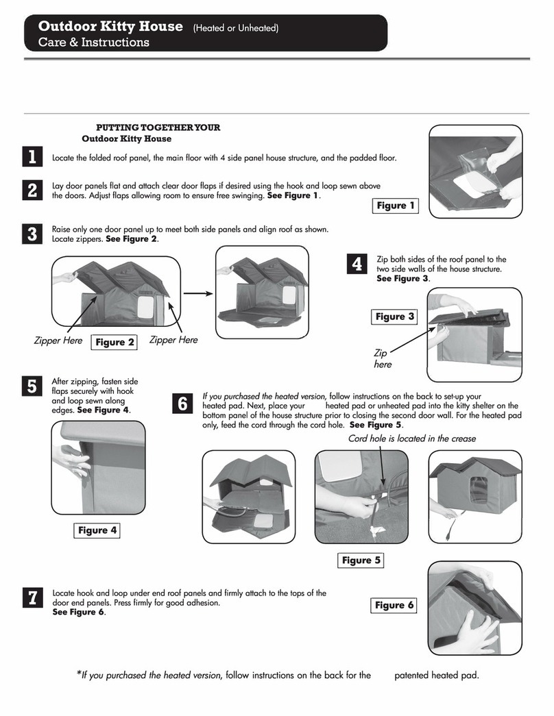 K&H Outdoor Kitty House Installation guide K&H Outdoor Kitty House Installation guide