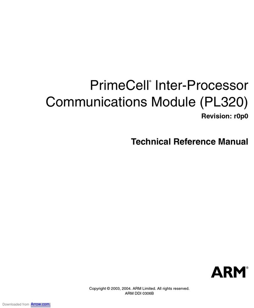 ARM PrimeCelL PL320 Product manual