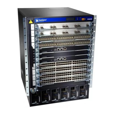 Juniper EX8200 Series User manual Juniper EX8200 Series User manual