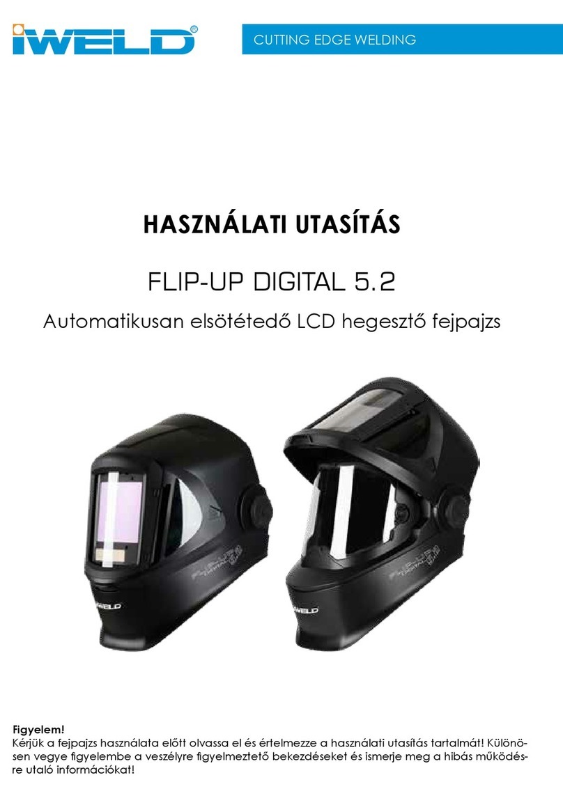 iWeld FLIP-UP DIGITAL 5.2 user manual