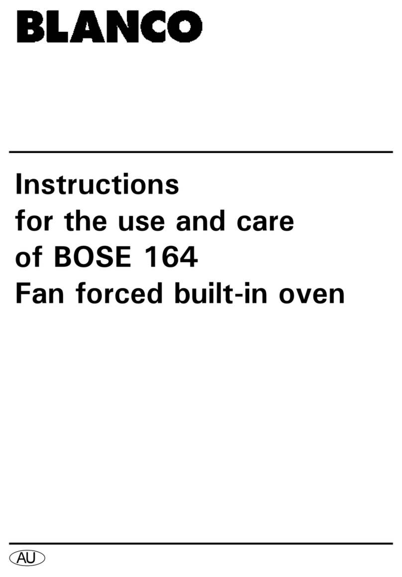 Blanco BOSE 164 Assembly instructions Blanco BOSE 164 Assembly instructions