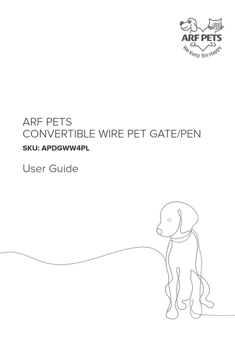 Arf Pets APDGWW4PL User manual Arf Pets APDGWW4PL User manual