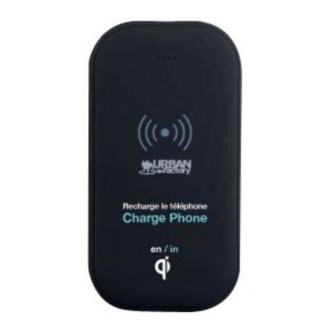 Urban Factory FREE PowerBank quick start guide