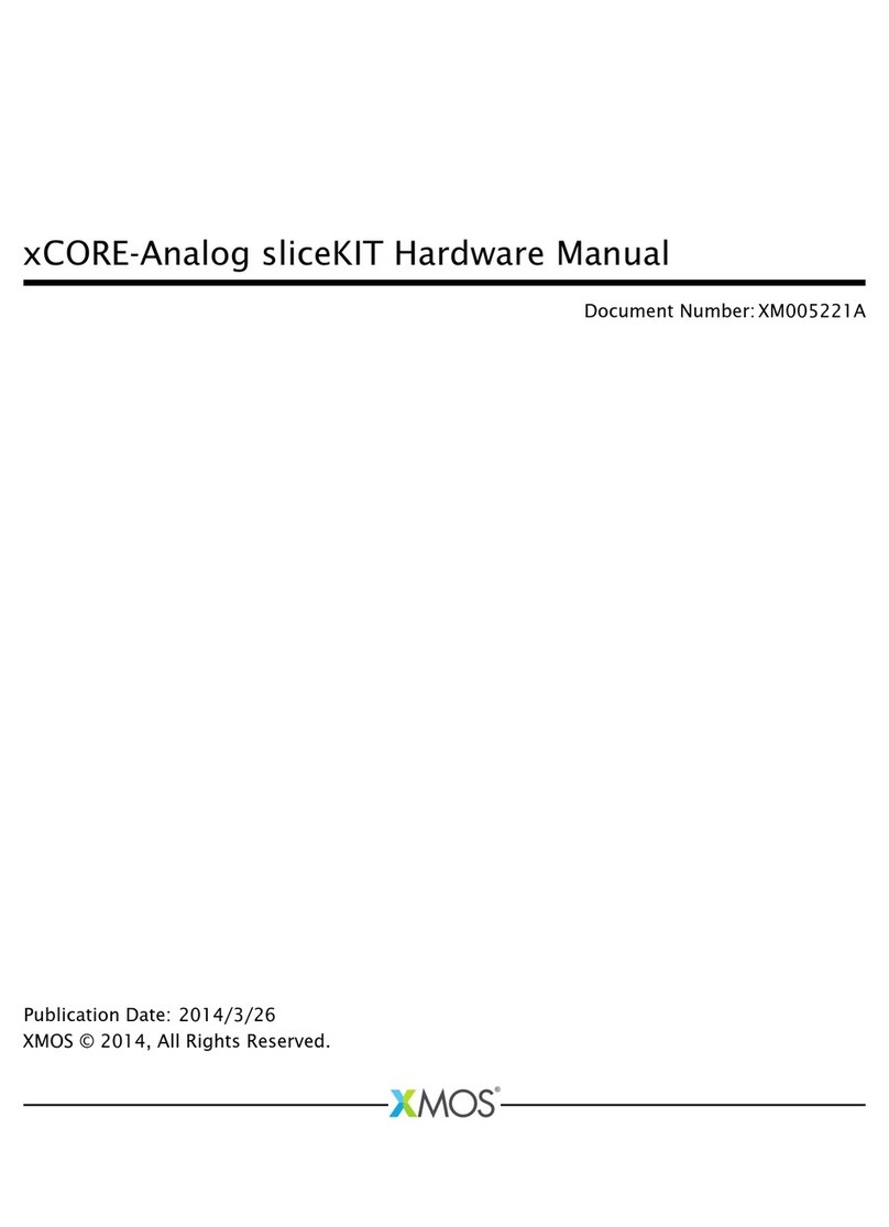 XMOS xCORE-Analog sliceKIT User manual