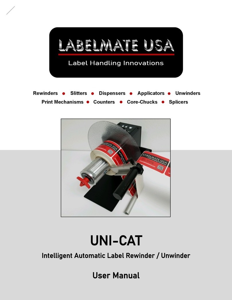 Labelmate UNI-CAT-CHUCK User manual