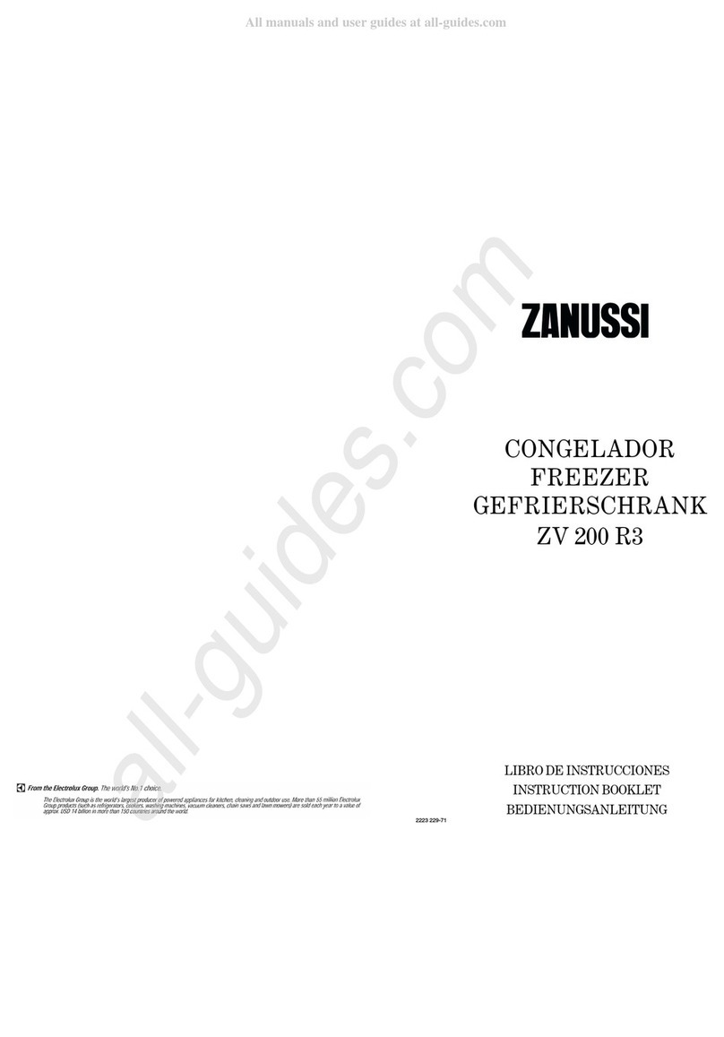 Zanussi ZV 200 R3 Instruction booklet