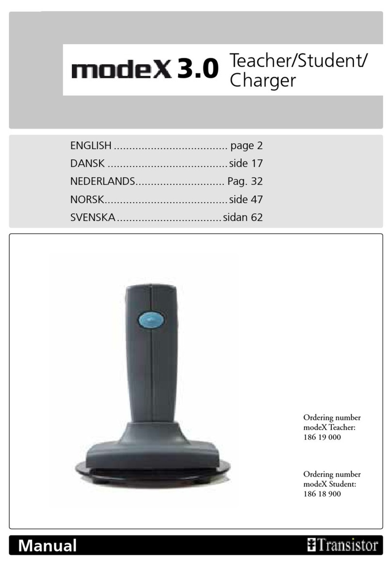 Transistor modeX 3.0 Teacher manual