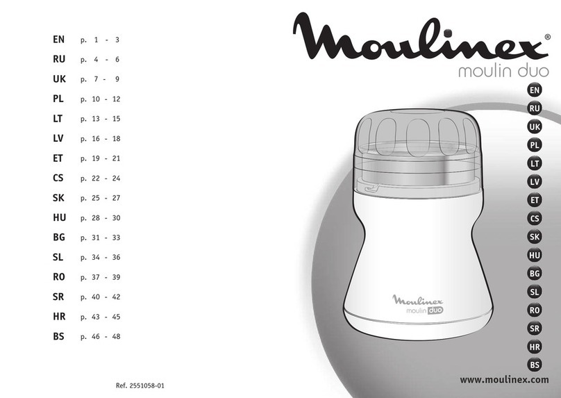 Moulinex Moulin Duo manual