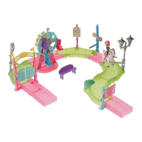 Mattel Barbie ON THE GO FHV70 User manual