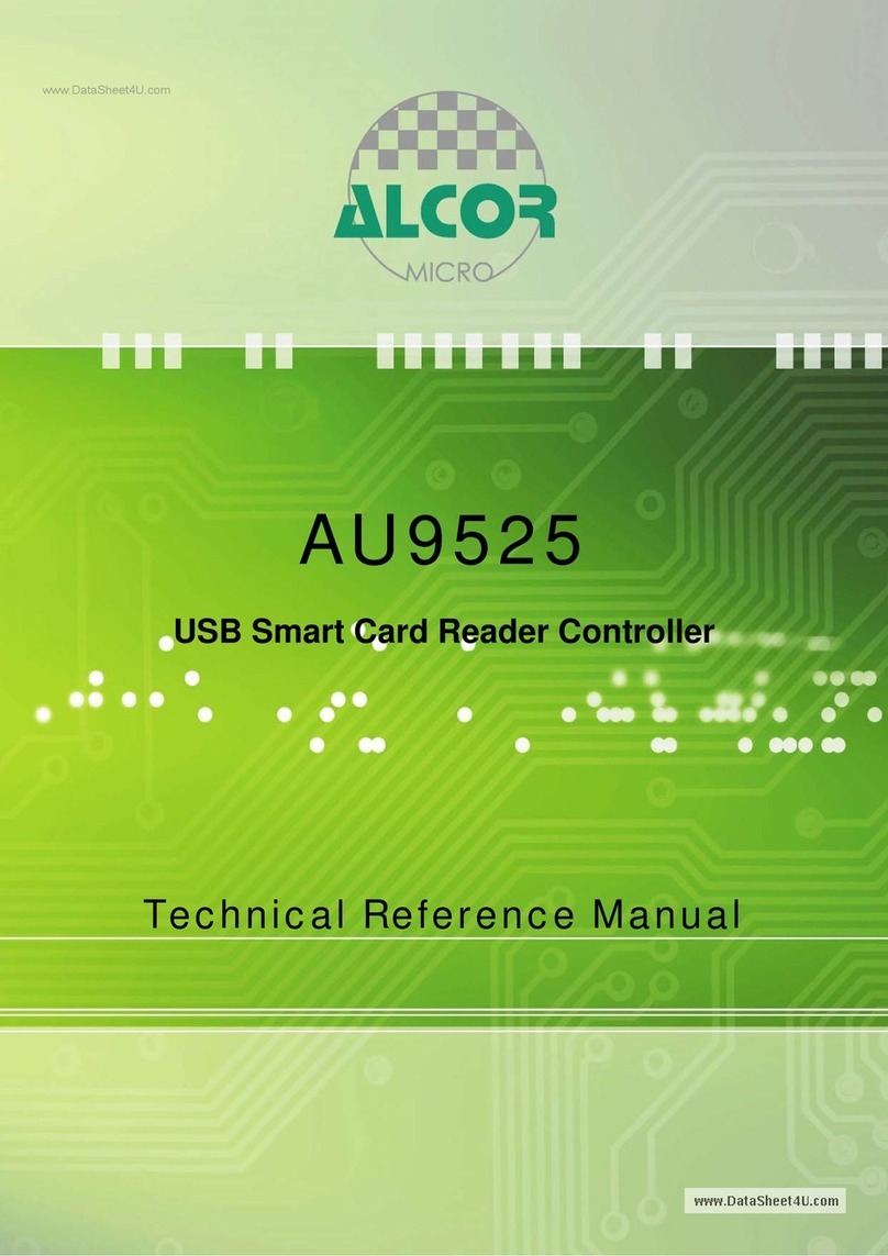 Alcor AU9525 Technical reference manual