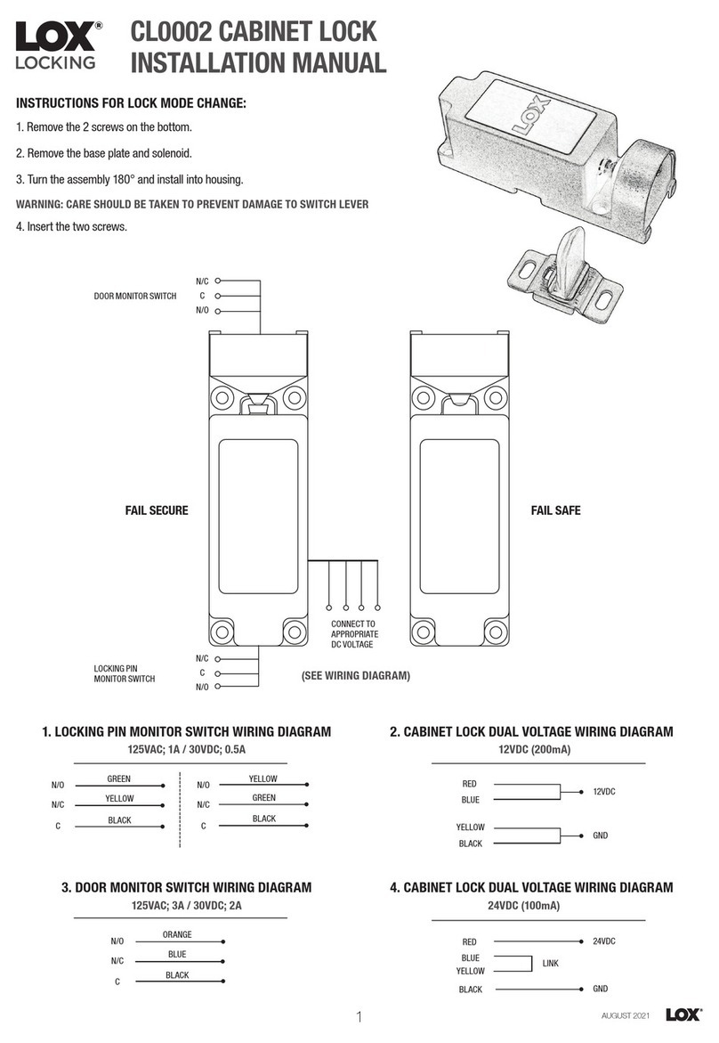 LOX CL0002 User manual