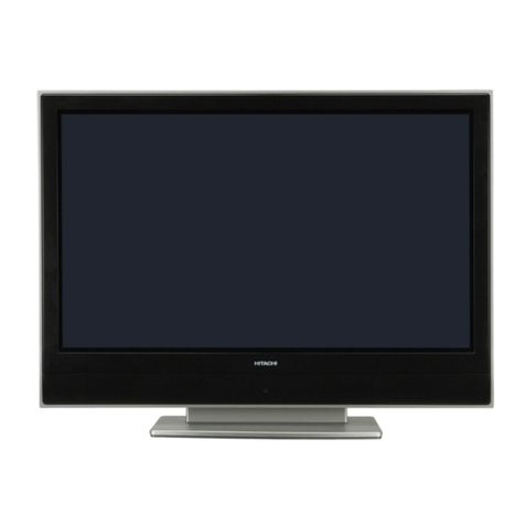 Hitachi 42PD3200A User manual