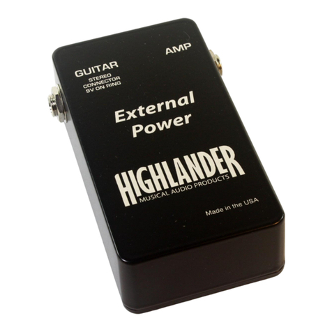 Highlander iP-1Xinline quick start guide