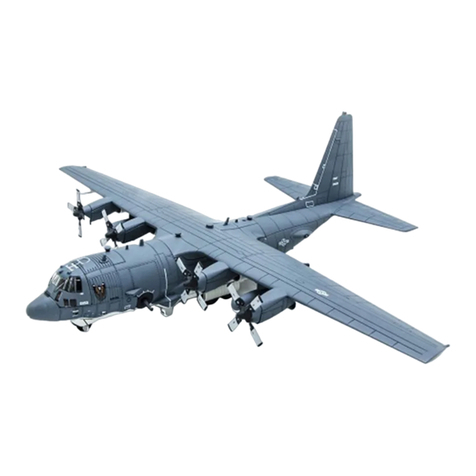 Minicraft Models USAF AC-130H User manual Minicraft Models USAF AC-130H User manual