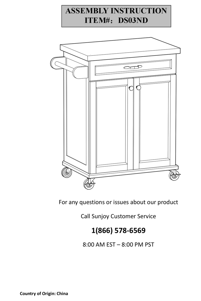 Sunjoy DS03ND Assembly instruction