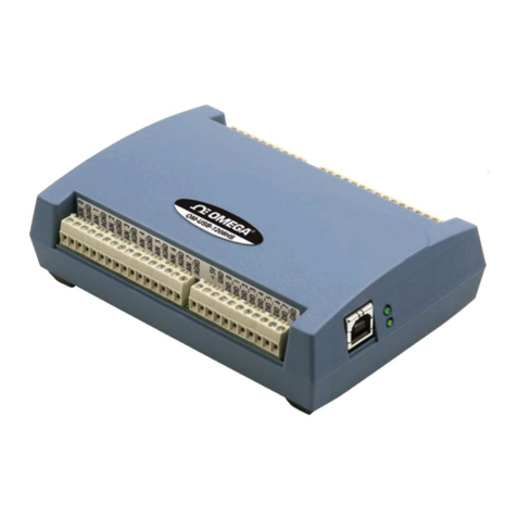 Omega OM-USB-1208HS Series User manual