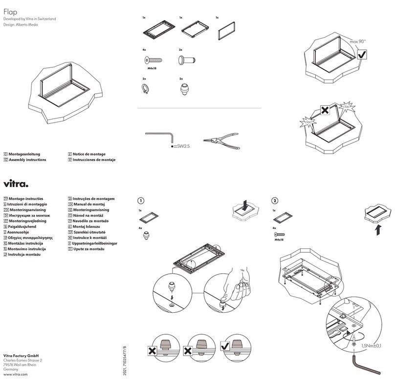 VITRA Flap quick start guide