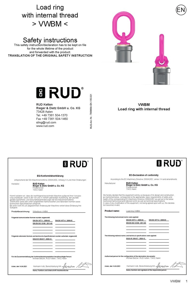 RUD VWBM quick start guide