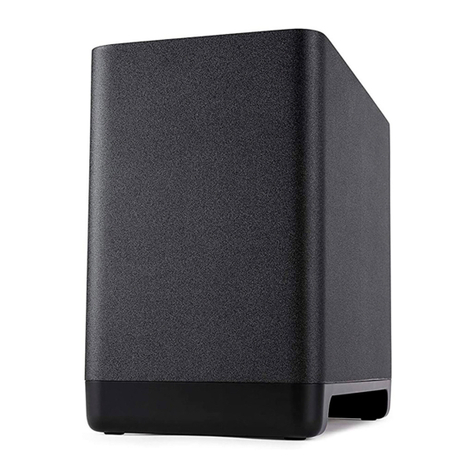 Polk Mono REACT SUB quick start guide