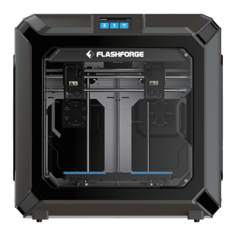 Flashforge Creator 3 Pro User manual