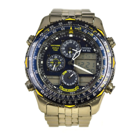 citizen quartz C300 quick start guide