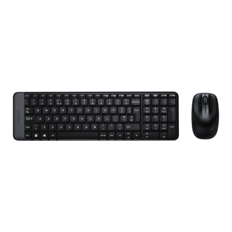 Logitech mk220 User manual