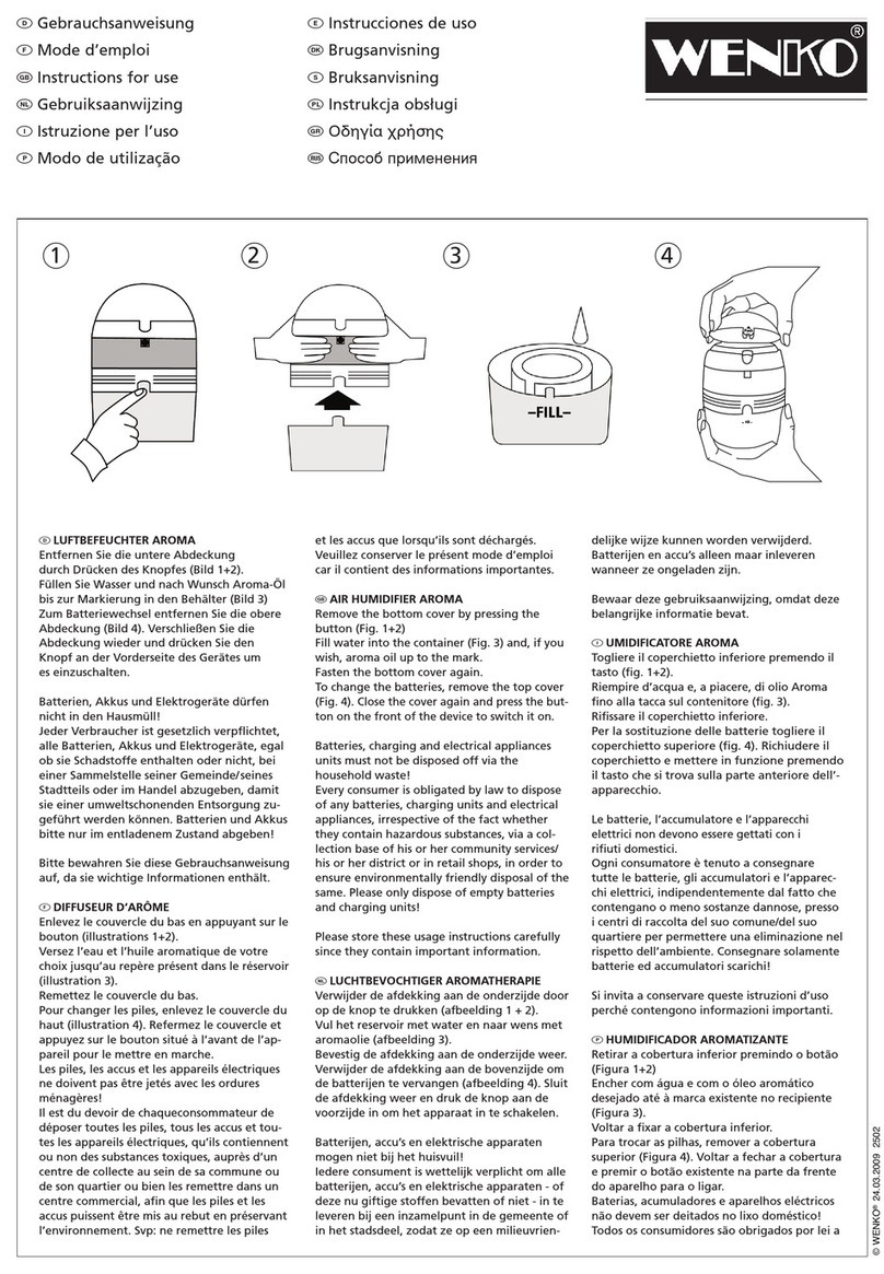 WENKO 095774 Instructions for use