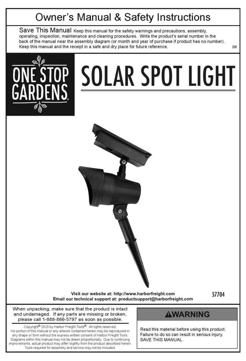 One Stop Gardens 57704 Assembly instructions
