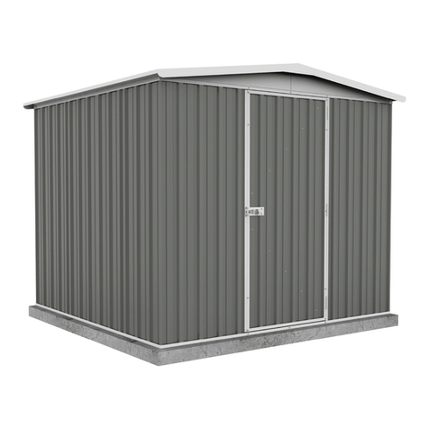 ABSCO SHEDS REGENT 23221RK Assembly instructions