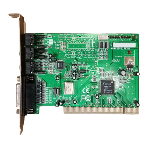 Trident 4DWAVE-DX Product manual