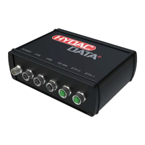 Hydac DATA+BOX User manual