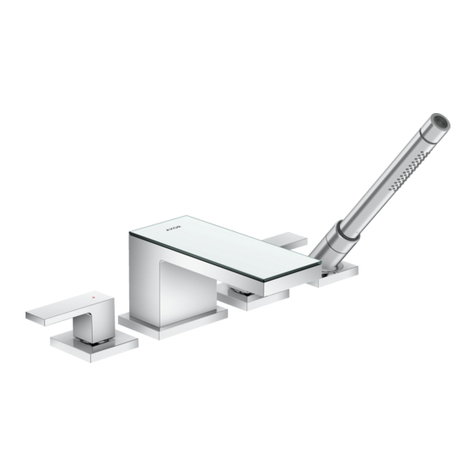 Hans Grohe AXOR MyEdition 47430000 Instructions for use/assembly instructions Hans Grohe AXOR MyEdition 47430000 Instructions for use/assembly instructions