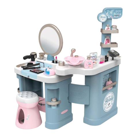 Smoby MY BEAUTY CENTER Assembly instructions