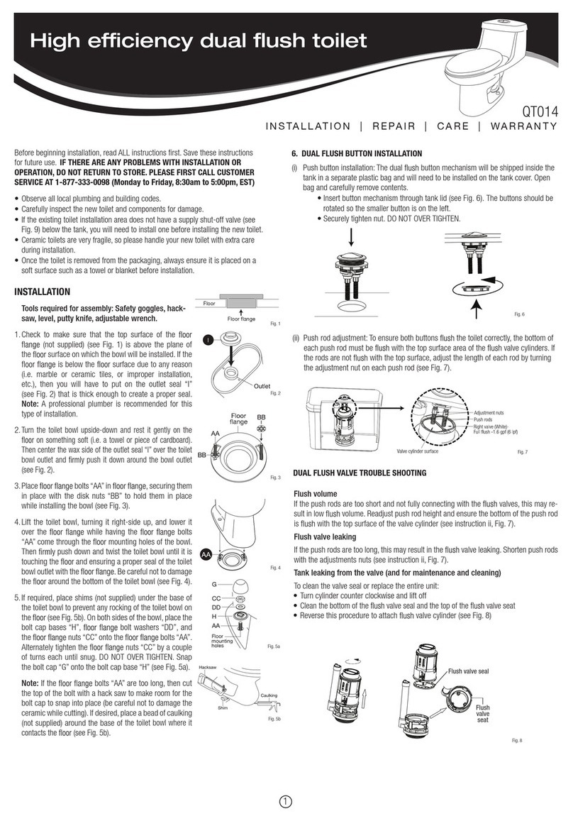 Conglom QT014 Installation and repair manual