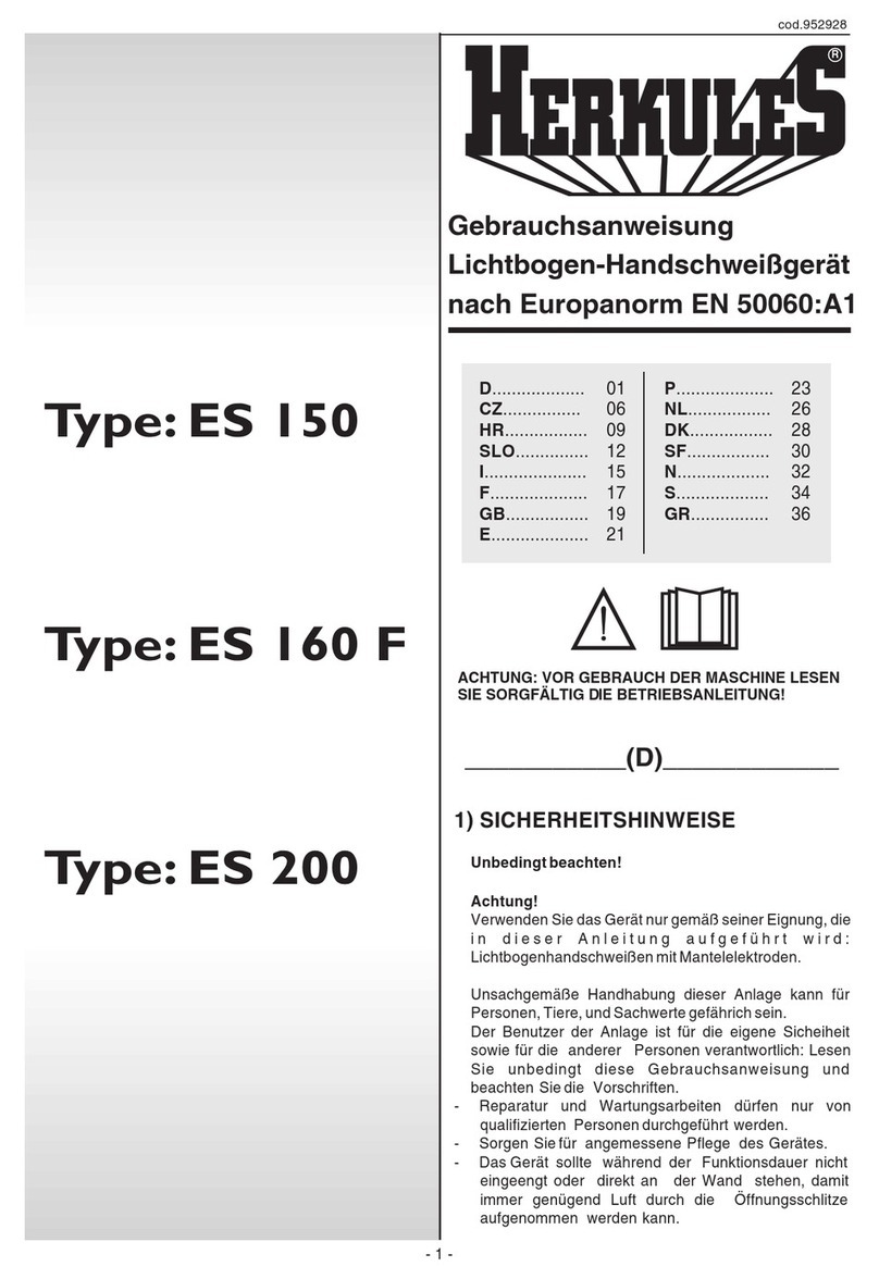 HERKULES ES 150 manual