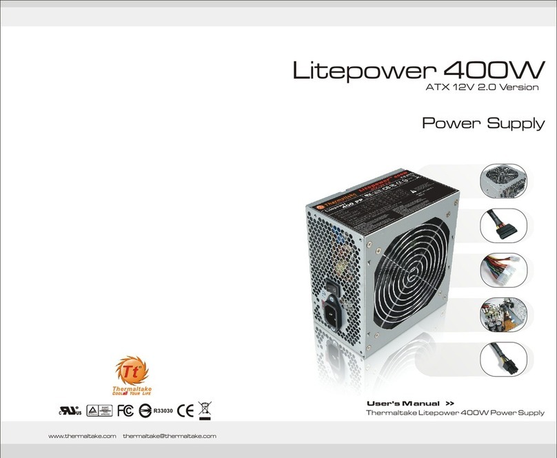 Thermaltake Litepower 400W user manual