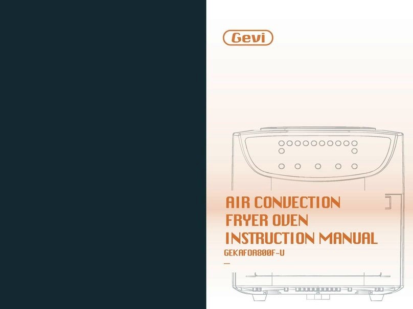 Gevi GEKAFOA800F-U instruction manual
