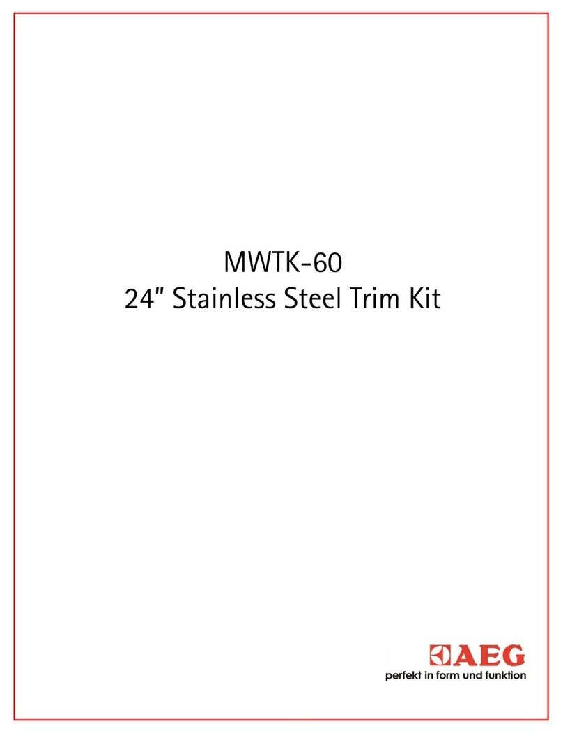 AEG MWTK-60 User manual