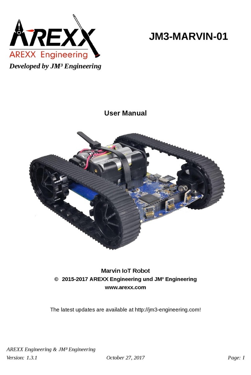 AREXX Engineering & JM3 Engineering Marvin user manual AREXX Engineering & JM3 Engineering Marvin user manual