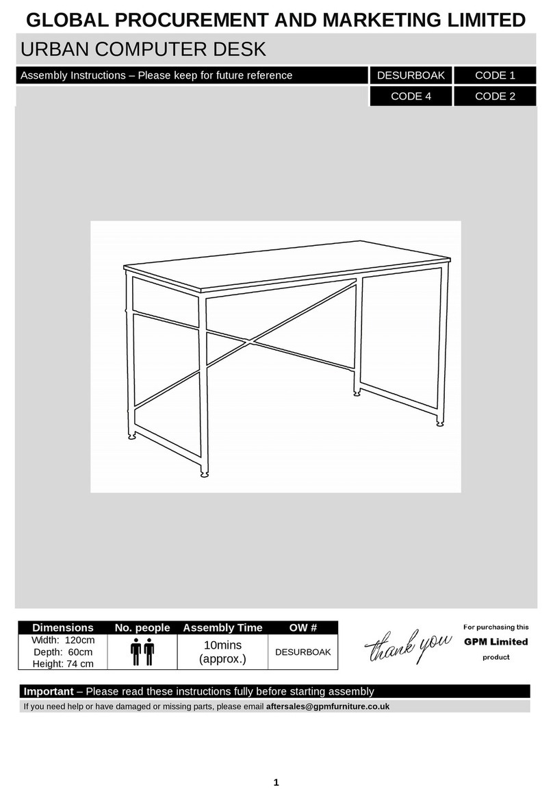 GPM URBAN DESURBOAK User manual GPM URBAN DESURBOAK User manual