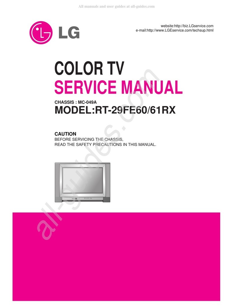 LG RT-29FE60RX User manual