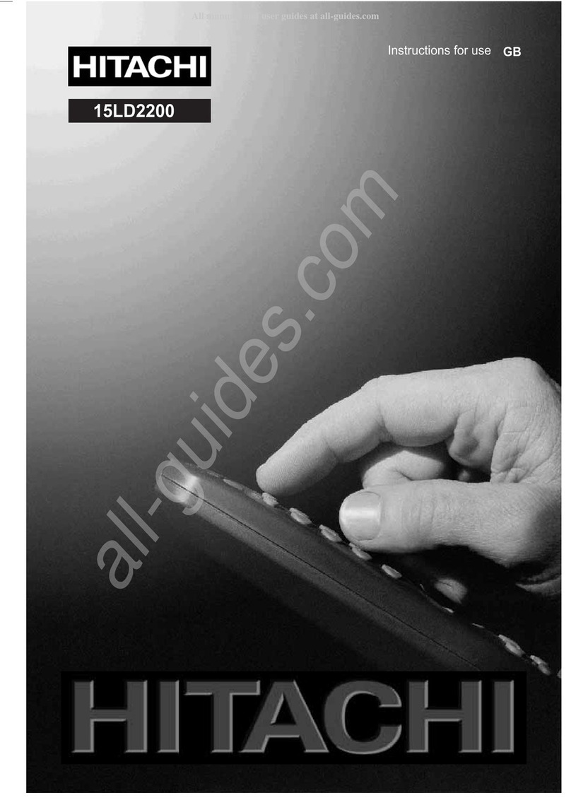Hitachi 15LD2200 User manual